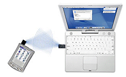Mac OS X Bluetooth met Palm