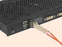 Extio F1400 optische aansluiting