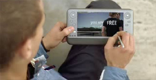 Project Origami-reclame (screenshot)