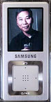 Samsung YP-Z5 met Paul Mercer op display