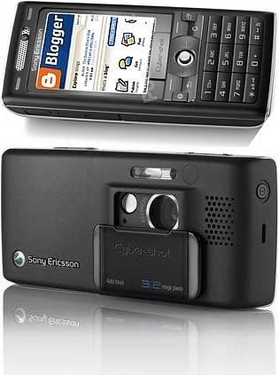 Sony Ericsson Cybershot/Blogger-telefoon Sony Ericsson Cybershot/Blogger-telefoon
