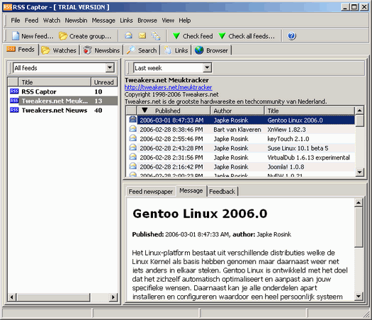 RSS Captor 3.00.20