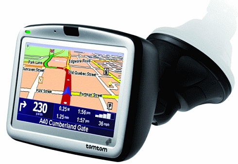 TomTom GO 510-710-910 met voorruitbevestiging TomTom GO 510-710-910 met voorruitbevestiging