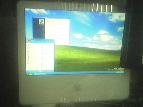 Windows XP op een iMac Core Duo Windows XP op een iMac Core Duo