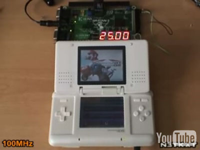 Nintendo DS-overklok (100MHz)
