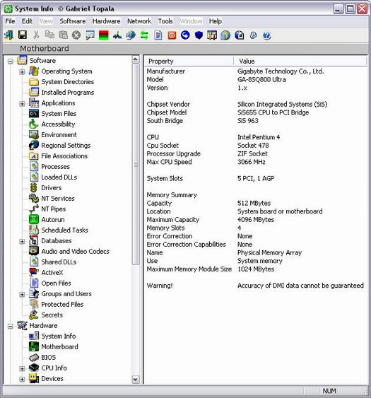 SIW 1.57 build 600 screenshot (resized)