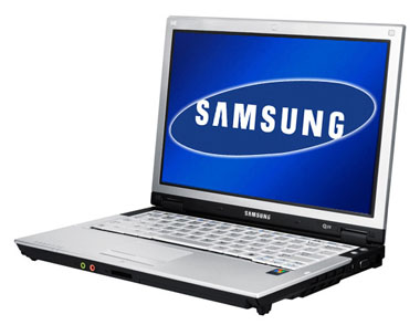 Samsung Q35 notebook met Intel Core Duo processor