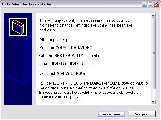 DVD-ReBuilder Easy Installer