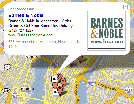 Google Local / Google Maps met mapvertenties Google Local / Google Maps met mapvertenties