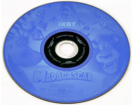 Cd met LabelFlash-opdruk