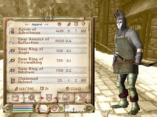 The Elder Scrolls IV: Oblivion - 'gothic w00telf' van MUSTIS