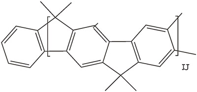 Structuur van een polymeer met goede geleidende eigenschappen Structuur van een polymeer met goede geleidende eigenschappen