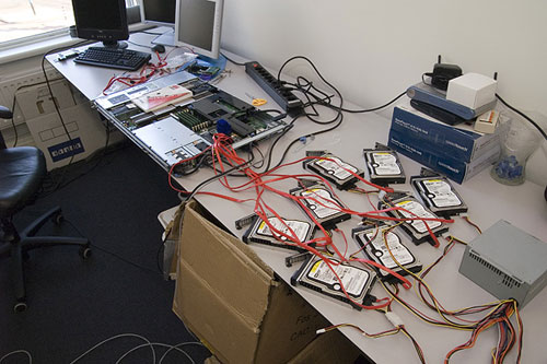 Database testopstelling