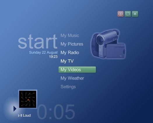 Media Portal screenshot (resized)