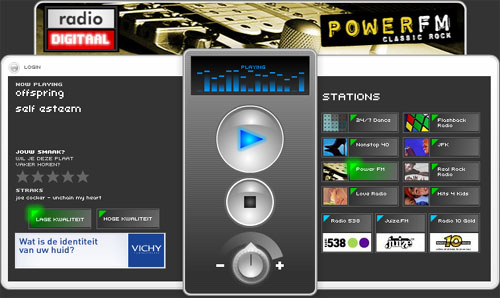 Radiodigitaal.nl-screenshot
