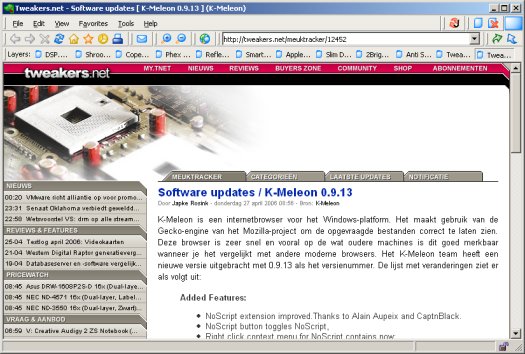 K-Meleon 0.9.12