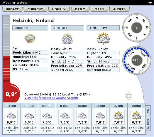 Weather Watcher screenshot (resized)