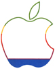 Bijna leeg Apple-logo 