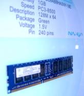 Nanya 1GB DDR3-1066 geheugenmodule