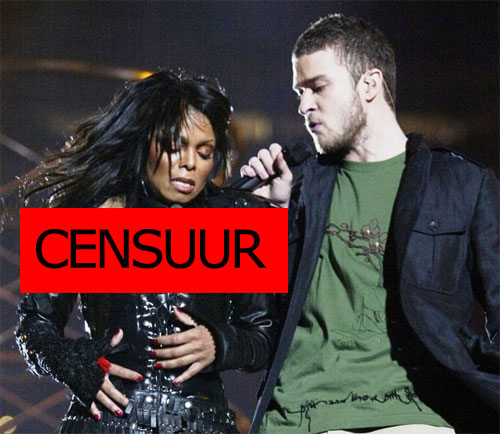 Wardrobe Malfunction met censuur