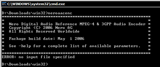 Nero Digital Audio Reference Quality MPEG-4 & 3GPP Audio Codec (crop)