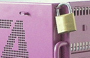 Computer met slot