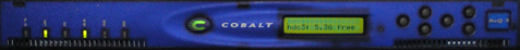 Cobalt Raq2-server met custom lcd-scriptje