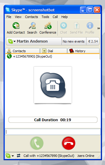 Skype for Windows - Call regular phones