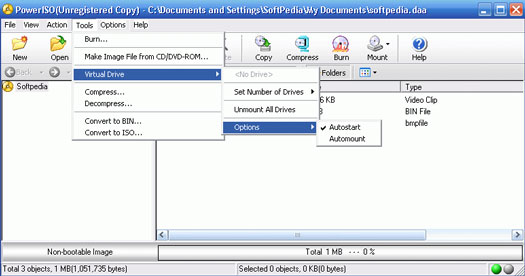 PowerISO screenshot (resized)