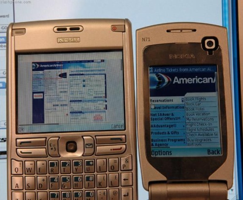 Nokia S60-browser