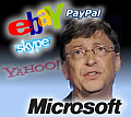 Microsoft, eBay, Yahoo, Skype