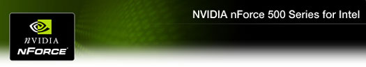 nVidia nForce 500 series for Intel
