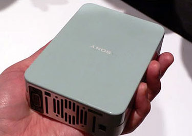 Kleine projector van Sony