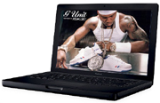 MacBook met 50 Cent-wallpaper
