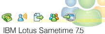 IBM Sametime 7.5 IBM Sametime 7.5