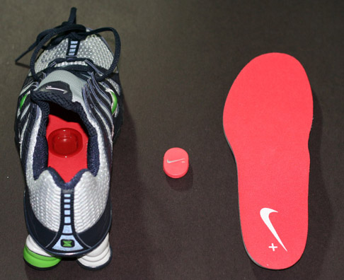 Nike+ 'Shox Turb Oh' met iPod nano-sensor
