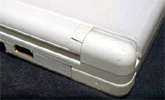 Nintendo DS Lite met defecte behuizing