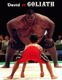 David tegen Goliath