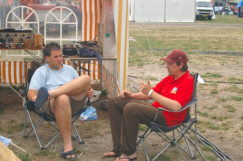 Campzone 2006 - Interview door Spits Campzone 2006 - Interview door Spits