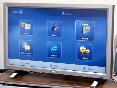 Samsung 460PN met MagicNet