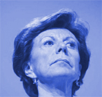 Blauwe Neelie Kroes