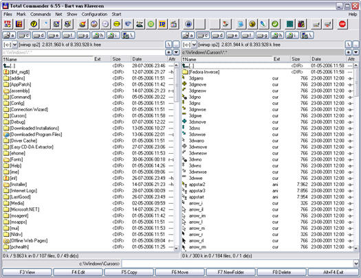 Total Commander 6.55 screenshot (resized)