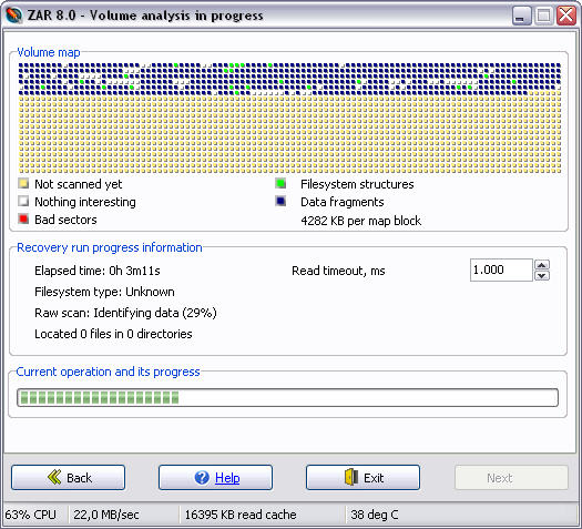 Zero Assumption Recovery screenshot