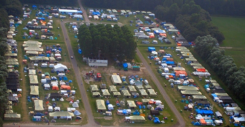 Campzone 2006 - Luchtfoto