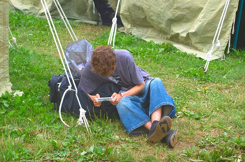Campzone 2006 - Afbouw