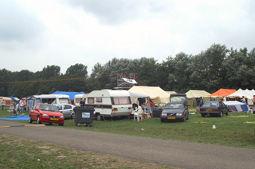 Campzone 2006 - Afbouw