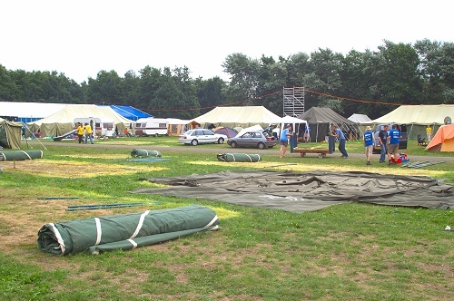 Campzone 2006 - Afbouw