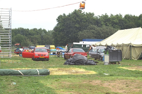 Campzone 2006 - Afbouw