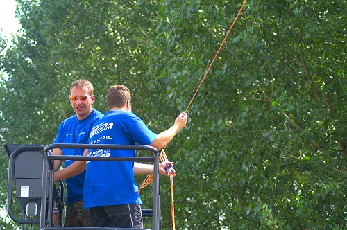 Campzone 2006 - Afbouw