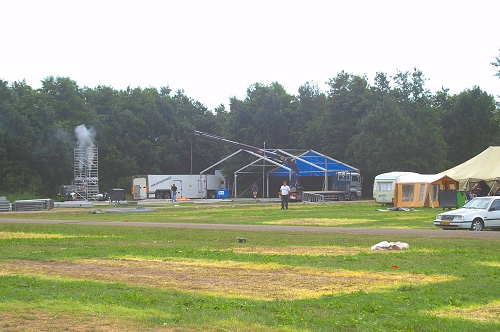 Campzone 2006 - Afbouw